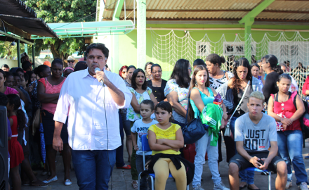 Escolas do município realizaram sorteios e homenagens para as mães.