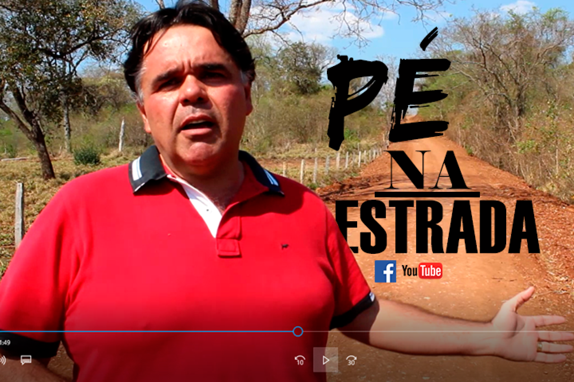 Acompanhe um dia de PÉ NA ESTRADA com o Prefeito, aperte o Play!
