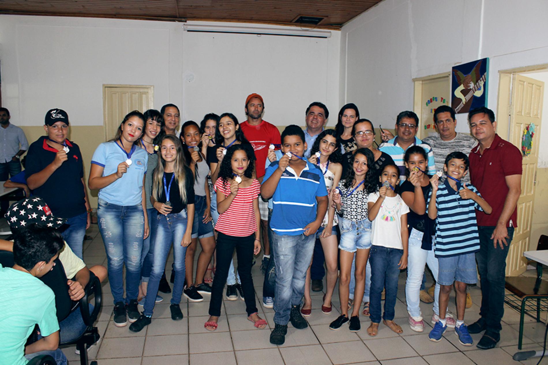 ENTREGA DE MEDALHAS ESCOLA PÓLO