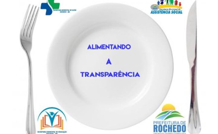 ALIMENTANDO A TRANSPARÊNCIA 