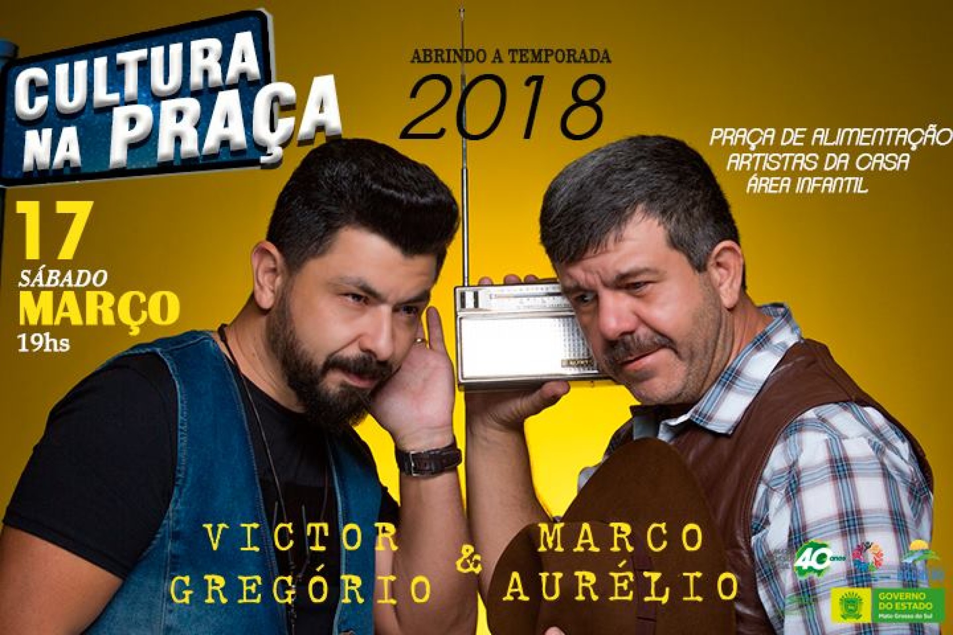 CULTURA NA PRAÇA TEMPORADA 2018