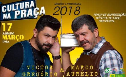 CULTURA NA PRAÇA TEMPORADA 2018