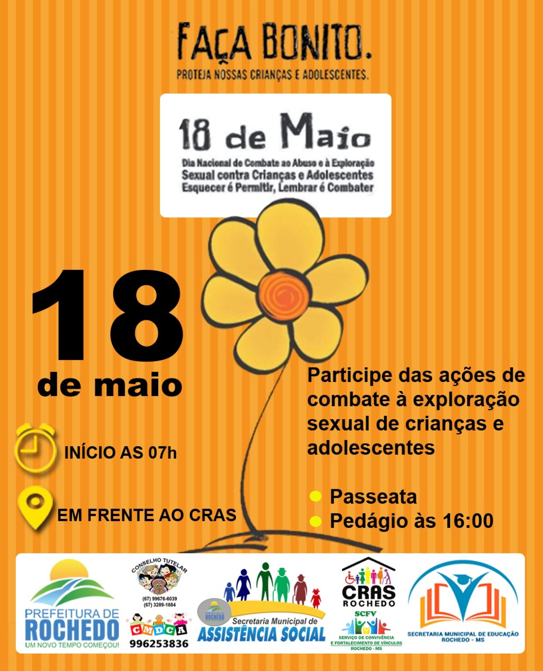 O Dia Nacional de Combate ao Abuso e à Exploração Sexual de Crianças e Adolescentes