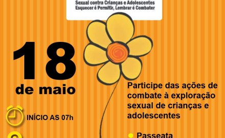 O Dia Nacional de Combate ao Abuso e à Exploração Sexual de Crianças e Adolescentes