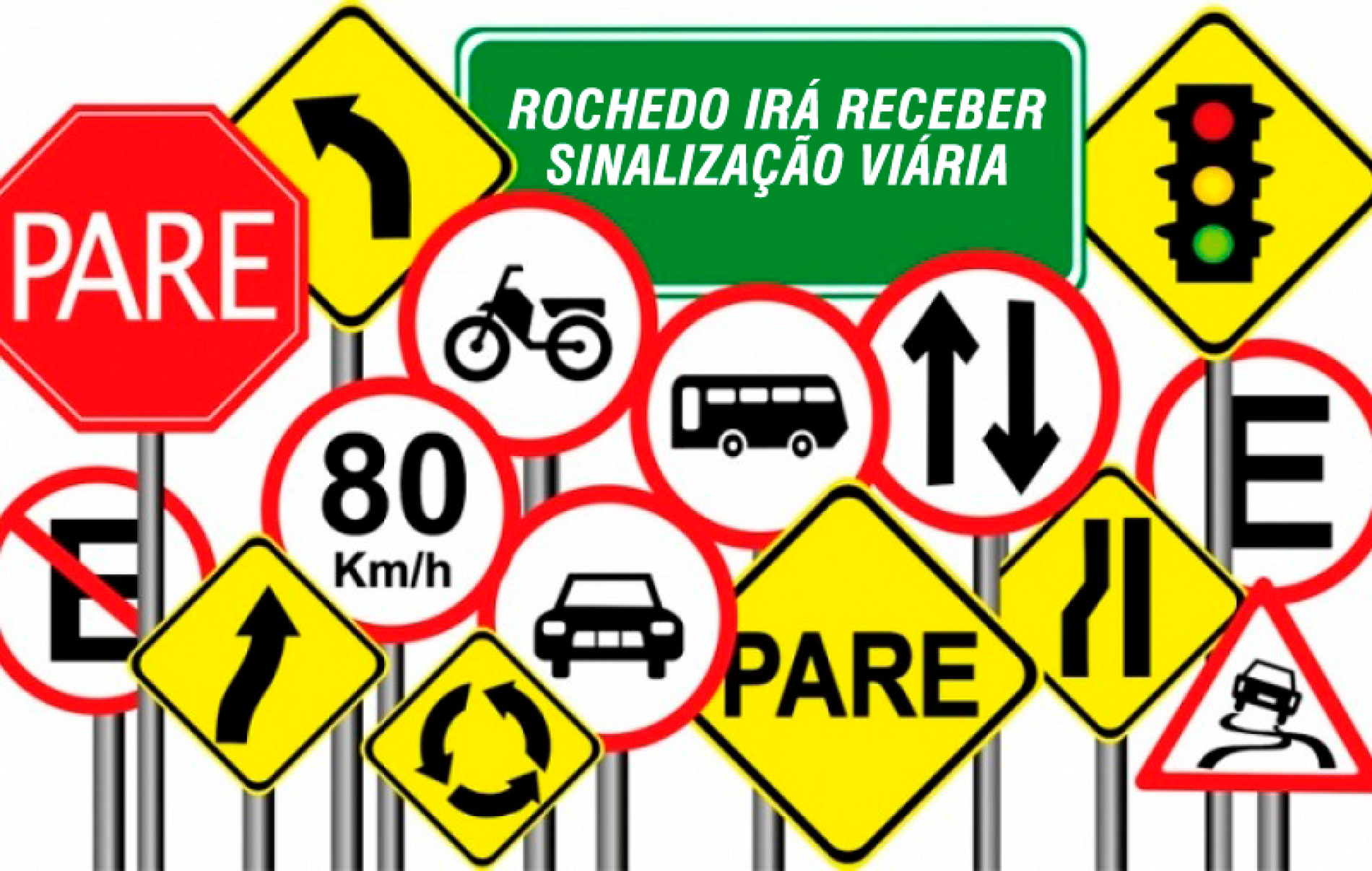 ROCHEDO RECEBERÁ SINALIZAÇÃO VIÁRIA