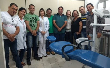 Reativação do Gabinete Odontológico na Escola Polo.