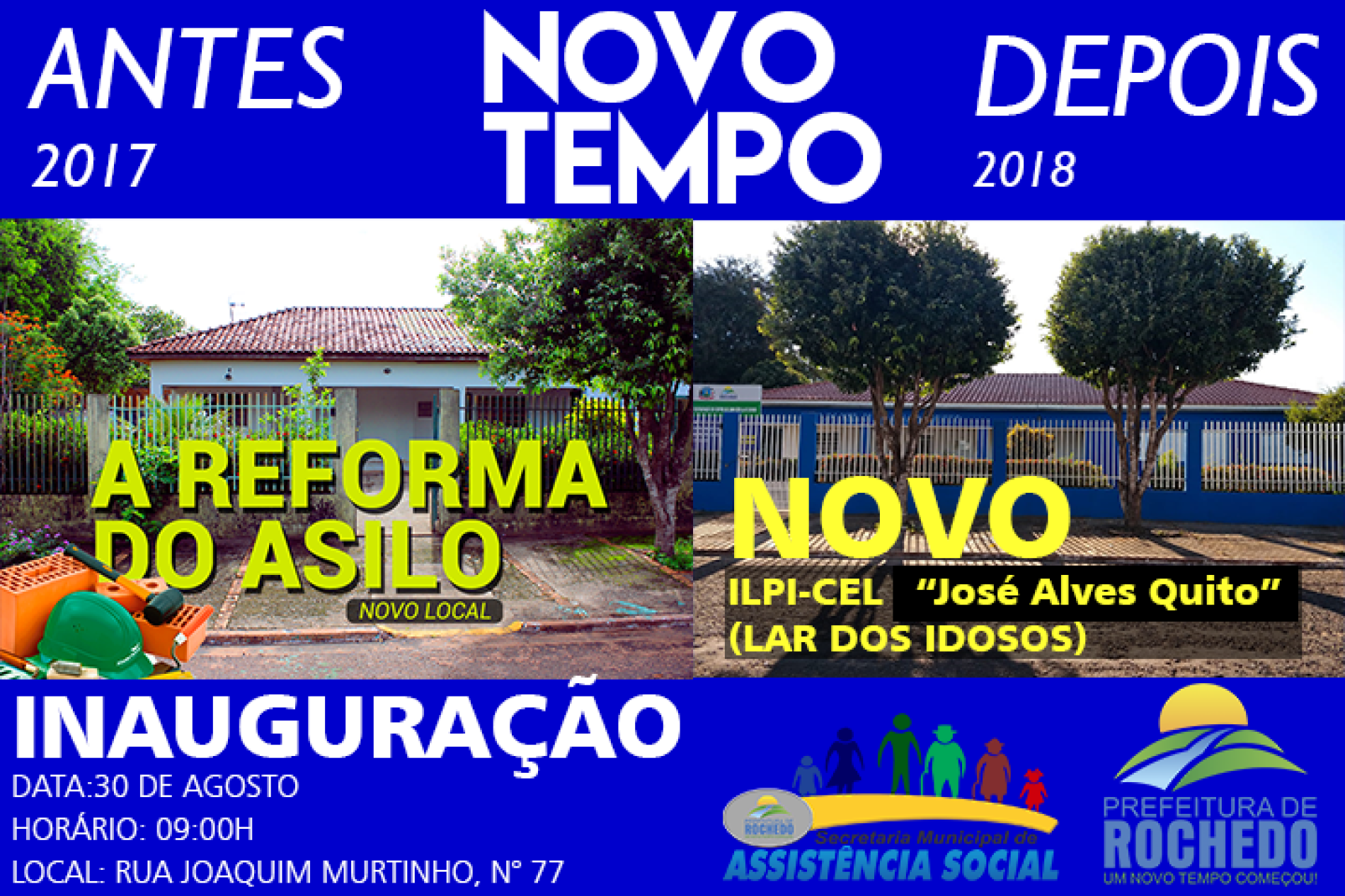 NOVO LOCAL ILPI-CEL “JOSÉ ALVES QUITO” (LAR DOS IDOSOS)