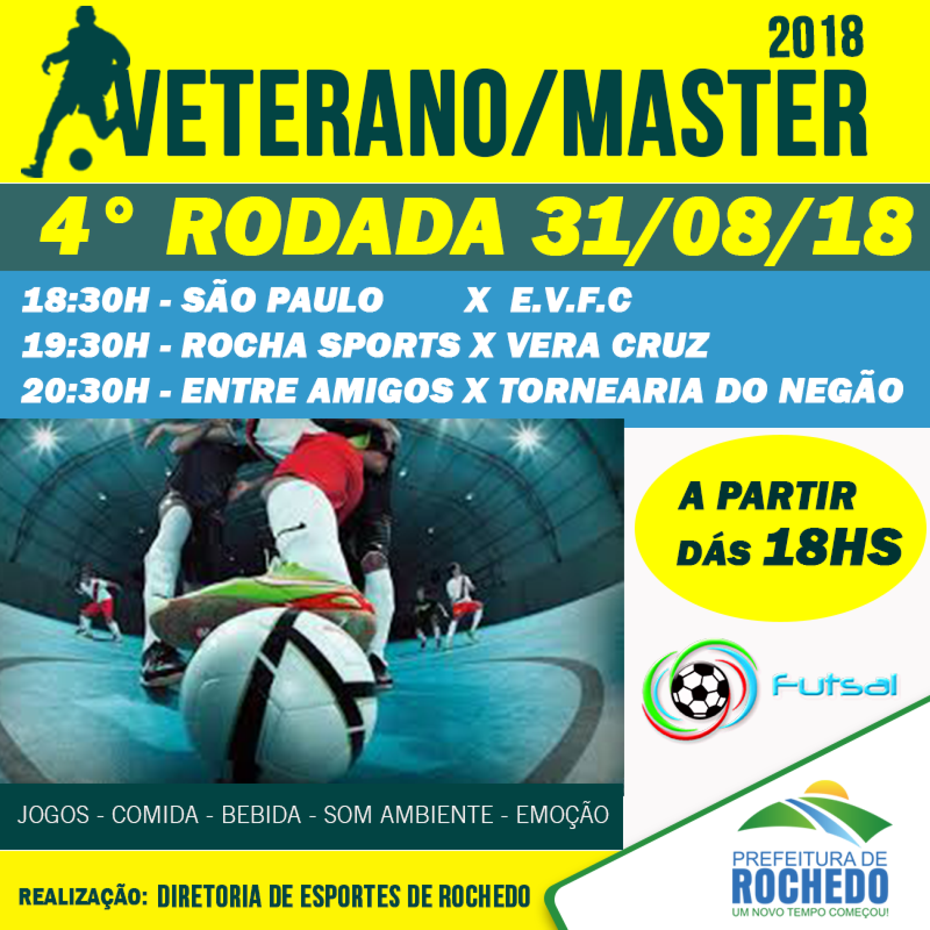 SEXTA DE FUTEBOL NO GINÁSIO