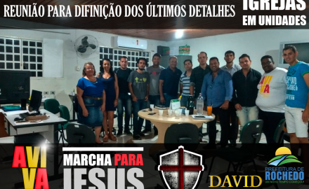 REUNIÃO AVIVA ROCHEDO 2018