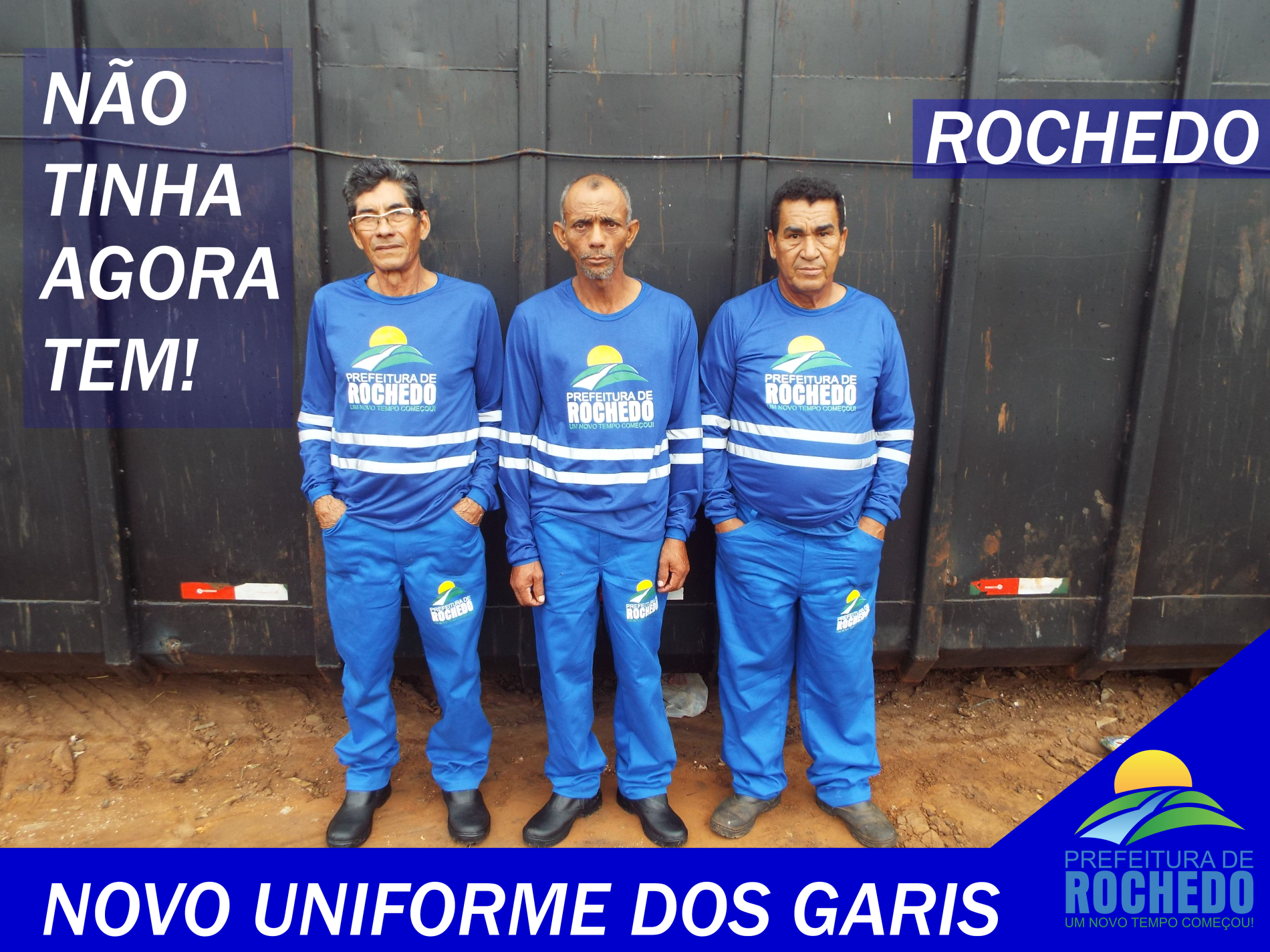 GARIS RECEBERAM DA PREFEITURA KITS COM UNIFORMES