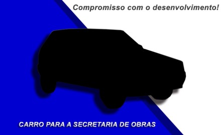 Mais uma conquista!!! Carro para a Secretaria de Obras