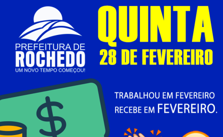 SALÁRIO NA CONTA "FEVEREIRO 2019"