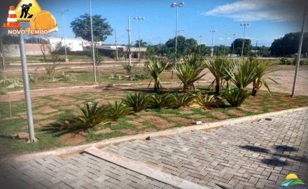 ARBORIZAÇÃO DA PRAÇA DA ENTRADA DA CIDADE