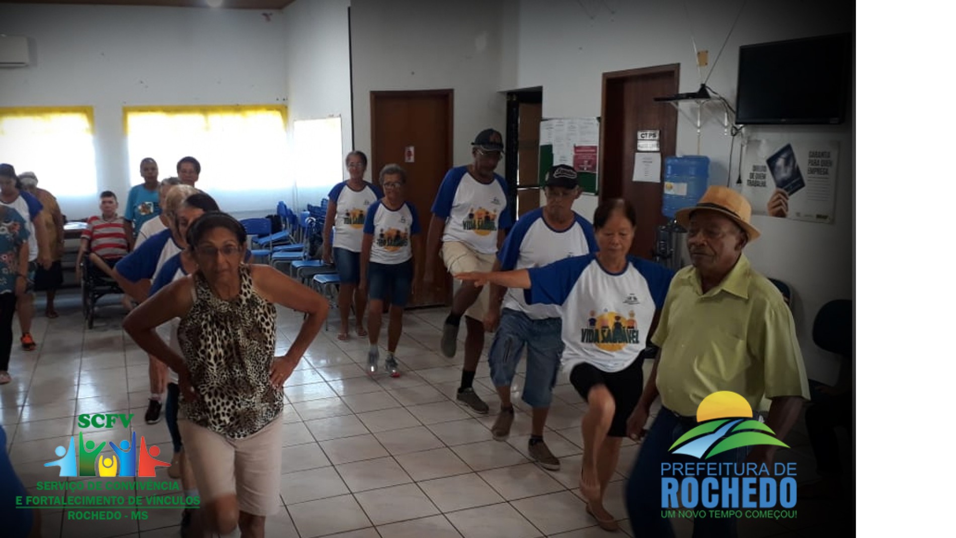 AULAS DO PROGRAMA VIDA SAUDÁVEL