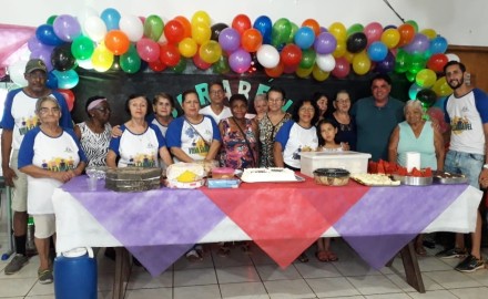 PRIMEIRA FESTA DE ANIVERSÁRIO COLETIVO DO VIDA SAUDÁVEL