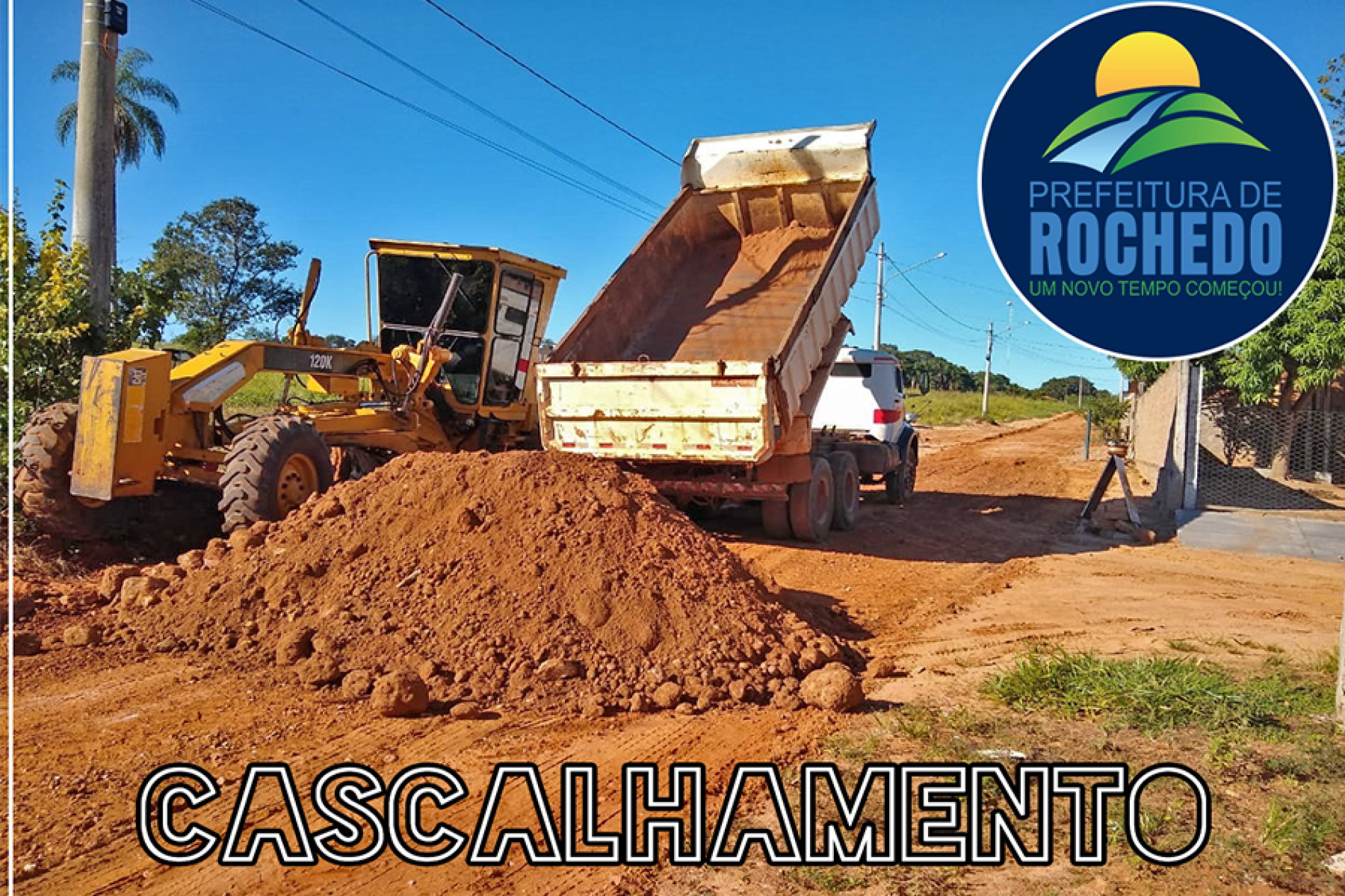 Ação de Cascalhamento na Cidade