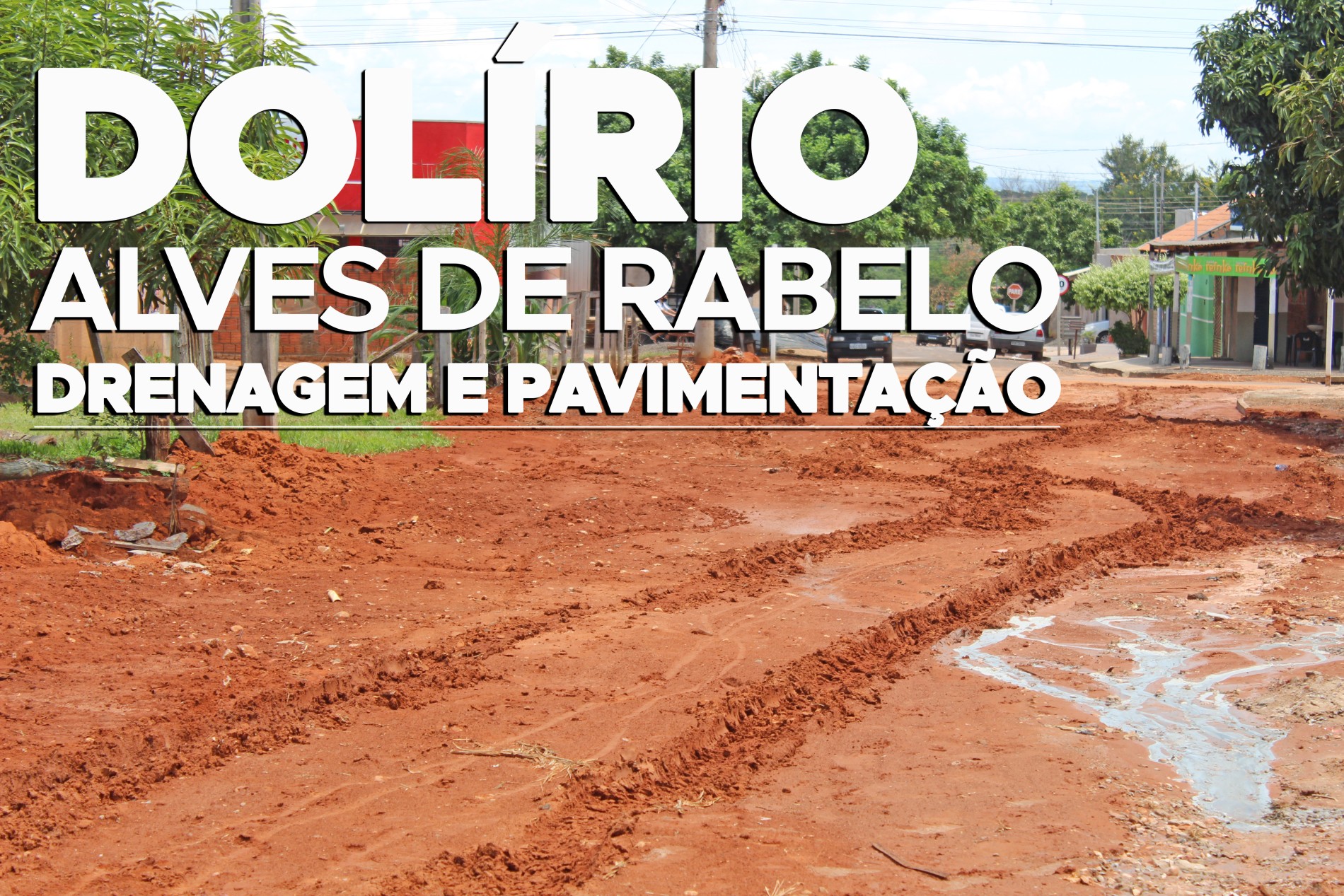 A atual administração tem se destacado pelas obras de pavimentação e drenagem que melhoram na infraestrutura da cidade