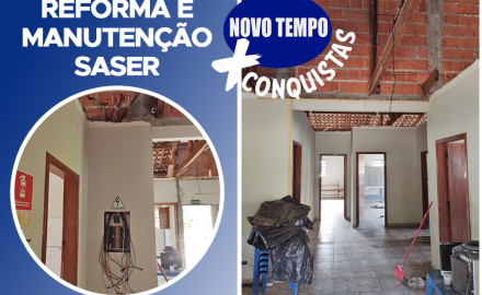 A Prefeitura de Rochedo, está realizando a reforma e manutenção da Assistência Social/SASER que posteriormente será o CRAS