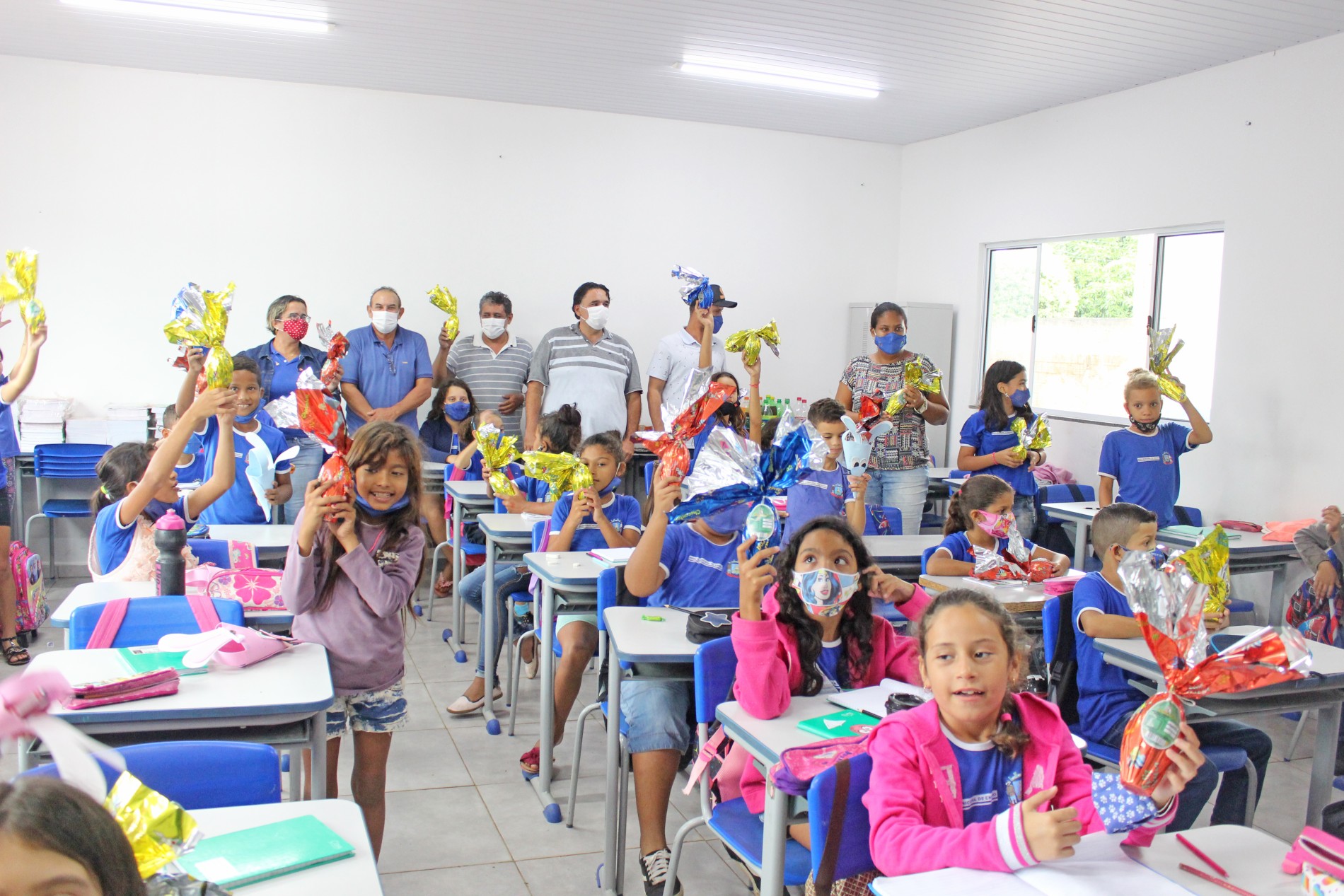 A Prefeitura Municipal de Rochedo fez a compra de 1.400 ovos de Páscoa 