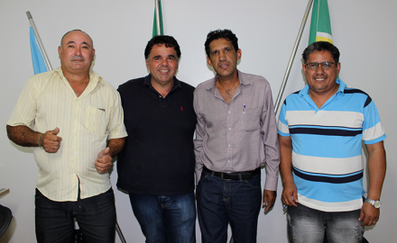PREFEITO RECEBE COORDENADOR POLÍTICO DA REGIÃO NORTE.