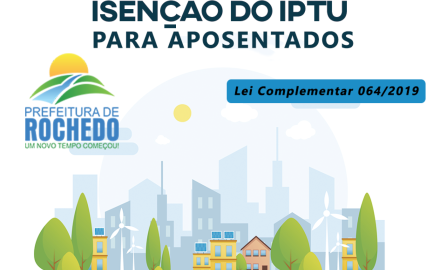ISENÇÃO DO IPTU PARA APOSENTADOS