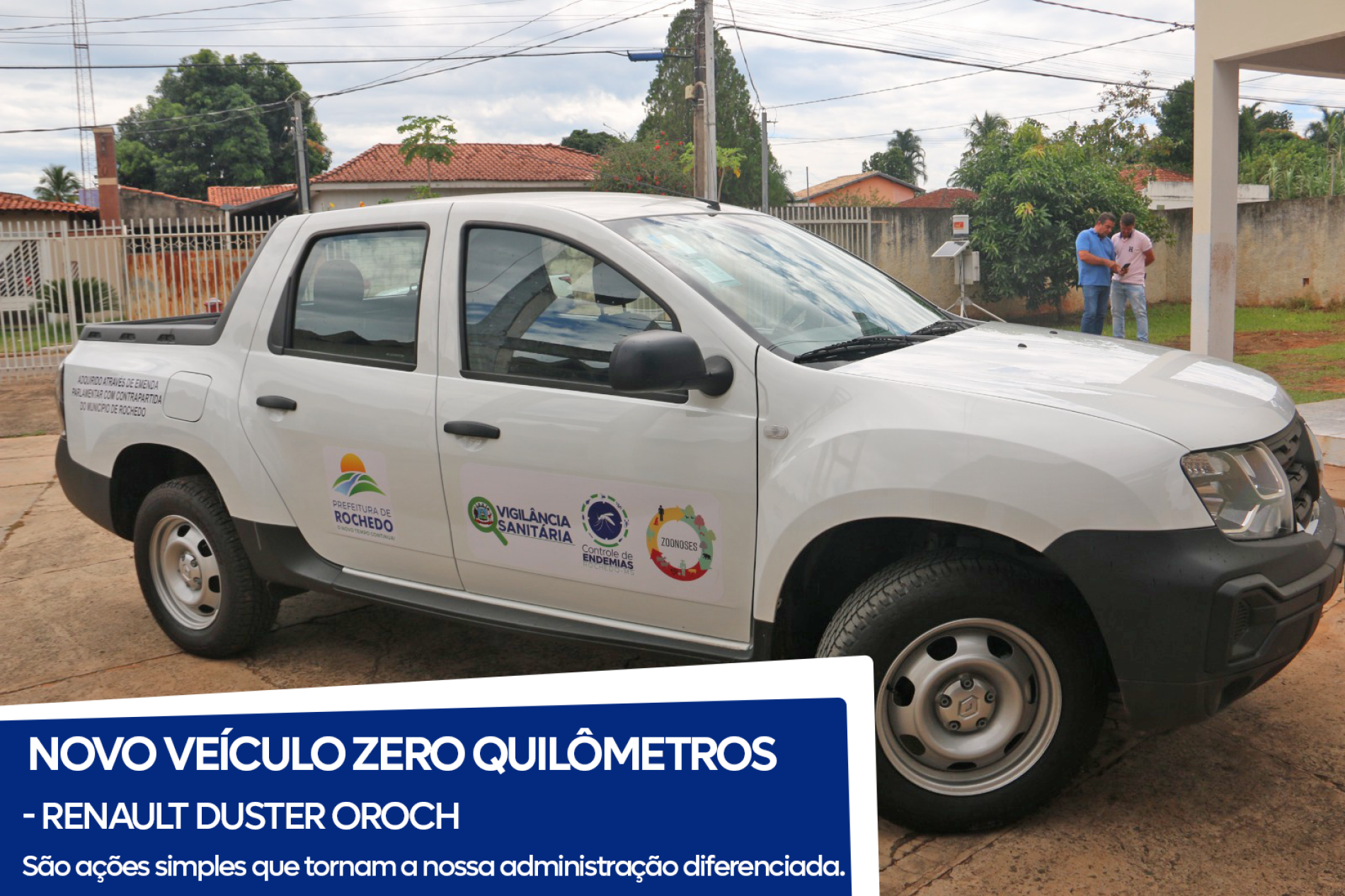 Entrega do Novo veículo zero quilômetros